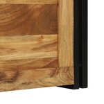 vidaXL Boîte de Rangement 50 x 50 x 50 cm Bois d'acacia massif