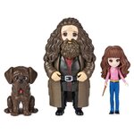 Wizarding world - pack amitié magical minis hermione & hagrid - 6061833 - univers harry potter avec figurine articulée & accessoires