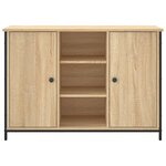 vidaXL Buffet chêne sonoma 100x35x70 cm bois d'ingénierie