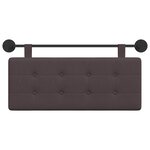 vidaXL Tête de lit suspendue tissu