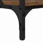 vidaXL Table basse Bois Ancien 100 x 50 x 50 cm Bois d'ingénierie