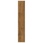 vidaXL Panneaux muraux Aspect bois Marron PVC 2 06 m²
