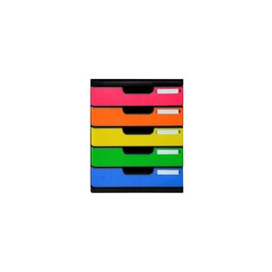 Module De Classement Modulo Iderama 5 Tiroirs Fermés - Arlequin - Exacompta
