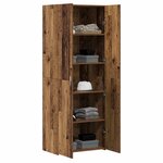 vidaXL Haut Armoire 2 Pièces Bois ancien 70 x 42 5 x 185 cm