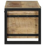 vidaXL Coffres de rangement 60 x 30 x 30 cm Bois de manguier massif