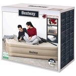 Bestway Lit pneumatique Fortech avec pompe AC intégrée Queen