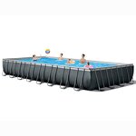 Intex Ensemble de piscine Ultra XTR Frame Rectangulaire 975x488x132 cm