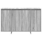 vidaXL Buffet Sonoma gris 120 x 41 x 75 cm Bois d'ingénierie