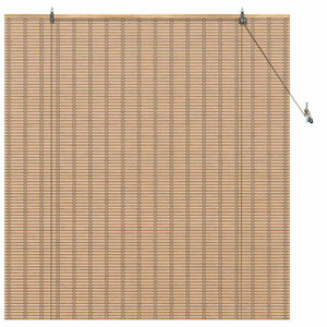 vidaXL Store enrouleur Autre Marron Clair 140 x 160 cm Bambou