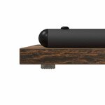 vidaXL Table console Chêne fumé 101 x 35 x 80.5 cm Bois d'ingénierie