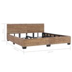 vidaXL Cadre de lit Rotin naturel 180x200 cm