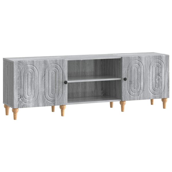 vidaXL Meuble TV 150 x 31 x 50 cm Sonoma gris Bois d'ingénierie