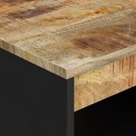 vidaXL Table basse 55x50x40 cm bois de manguier massif