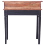 vidaXL Bureau avec tiroirs 90x50x101 cm bois de récupération solide