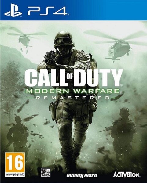 Jeu ps4 call of duty modern warfare remastered