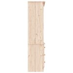 vidaXL Bibliothèque avec tiroirs ALTA 60x35x142 cm bois massif de pin