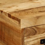 VidaXL Meuble TV mural 60x30x19 cm bois massif d'acacia