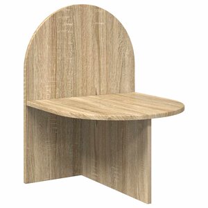 vidaXL Table de chevet Chêne Sonoma 48 x 49 x 65 cm Bois d’ingénierie