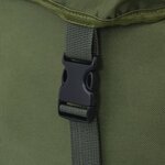 vidaXL Sac à dos en style d'armée 65 L Vert