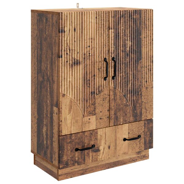 vidaXL Buffet Bois ancien 66 x 34 5 x 92 cm Bois d'ingénierie