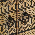 vidaXL Buffet 60x33 5x75 cm bois de manguier brut massif