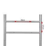 Support en acier inoxydable pour boîte aux lettres