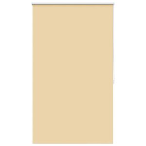 vidaXL Store enrouleur occultant 104 4 x 175 cm  largeur du tissu 100 cm  beige