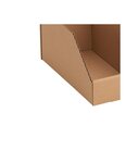 (lot  50 bacs) bac à bec carton 400 x 100 x 110 mm