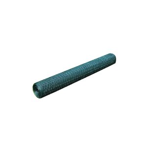 vidaXL Grillage Acier galvanisé et revêtement en PVC 25x0 5 m Vert