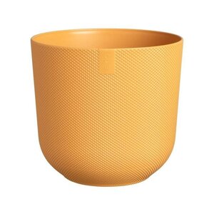 Pot de fleur Jazz Rond - Jaune Ø 34.5 x hauteur 32 cm - Intérieur 100  recyclé