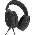 CORSAIR Casque Gamer HS50 PRO STEREO - Filaire - Carbone (CA-9011215-EU)