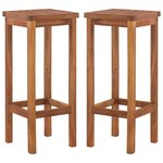 vidaXL Ensemble de bar de jardin 7 Pièces bois d'acacia solide