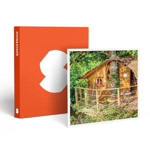 SMARTBOX - Coffret Cadeau 2 jours insolites en cabane dans les arbres en famille avec chasse aux trésors près de Poitiers -  Séjour