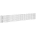 vidaXL Lit surélevé à gabion Fer galvanisé 610x50x100 cm