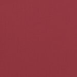 vidaXL Coussins de chaise 6 Pièces rouge bordeaux 40x40x7 cm tissu oxford