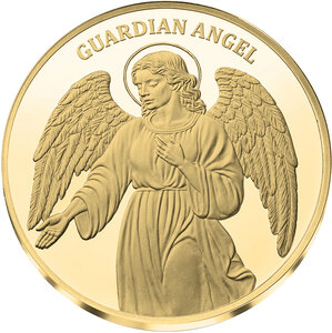 Monnaie GUARDIAN ANGEL 1/200 Oz Or 25$ Liberia 2026 (PRÉCOMMANDE)