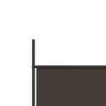 vidaXL Cloison de séparation 6 panneaux Marron 300x200 cm Tissu