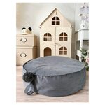 Petit Pouf enfant gris