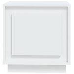 vidaXL Tables de chevet 2 Pièces blanc 44x35x45 cm bois d'ingénierie