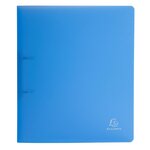 Classeur 2 Anneaux 30 Mm Polypropylène Chromaline - A4 Maxi - Bleu - Exacompta
