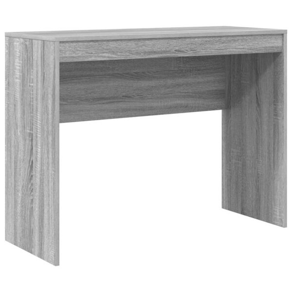 vidaXL Bureau Sonoma gris 100 x 40 x 76 cm Bois d'ingénierie