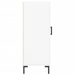 vidaXL Buffet blanc 34 5x34x90 cm bois d'ingénierie