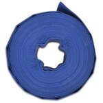 vidaXL Tuyau plat 50 m 3" PVC