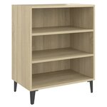 vidaXL Buffet Chêne sonoma 57x35x70 cm Aggloméré