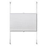 Vidaxl store plissé 110x150 cm blanc