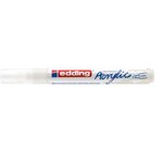 Marqueur Acrylique 5100 Blanc trafic Pointe Moyenne 2-3 mm x 6 EDDING
