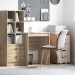 vidaXL Bureau Chêne sonoma 60 x 50 x 76 cm Bois d'ingénierie