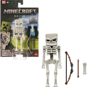Mattel JFR60 - Minecraft "The Movie" - Squelette 10cm