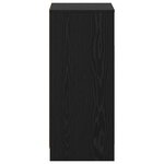 vidaXL Armoire de salle de bain Chêne noir 35 x 36 5 x 85 cm