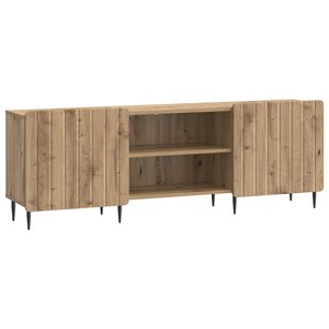 vidaXL Meuble TV 150 x 31 x 52 cm Chêne artisanal Bois d'ingénierie